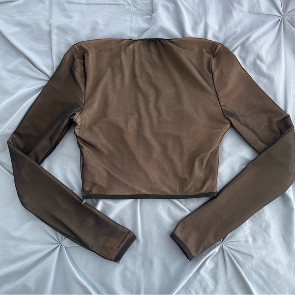 Edikted mesh corset long sleeve - Picture 2 of 4